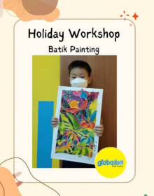 Batik Painting(Holiday workshop_ Global Art 16 Sierra ran this holiday workshop to benefit and promote student creativity, embracing tradition with every brushstroke. )