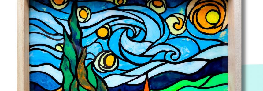 November Deco-Art Special- Stained Glass Painting