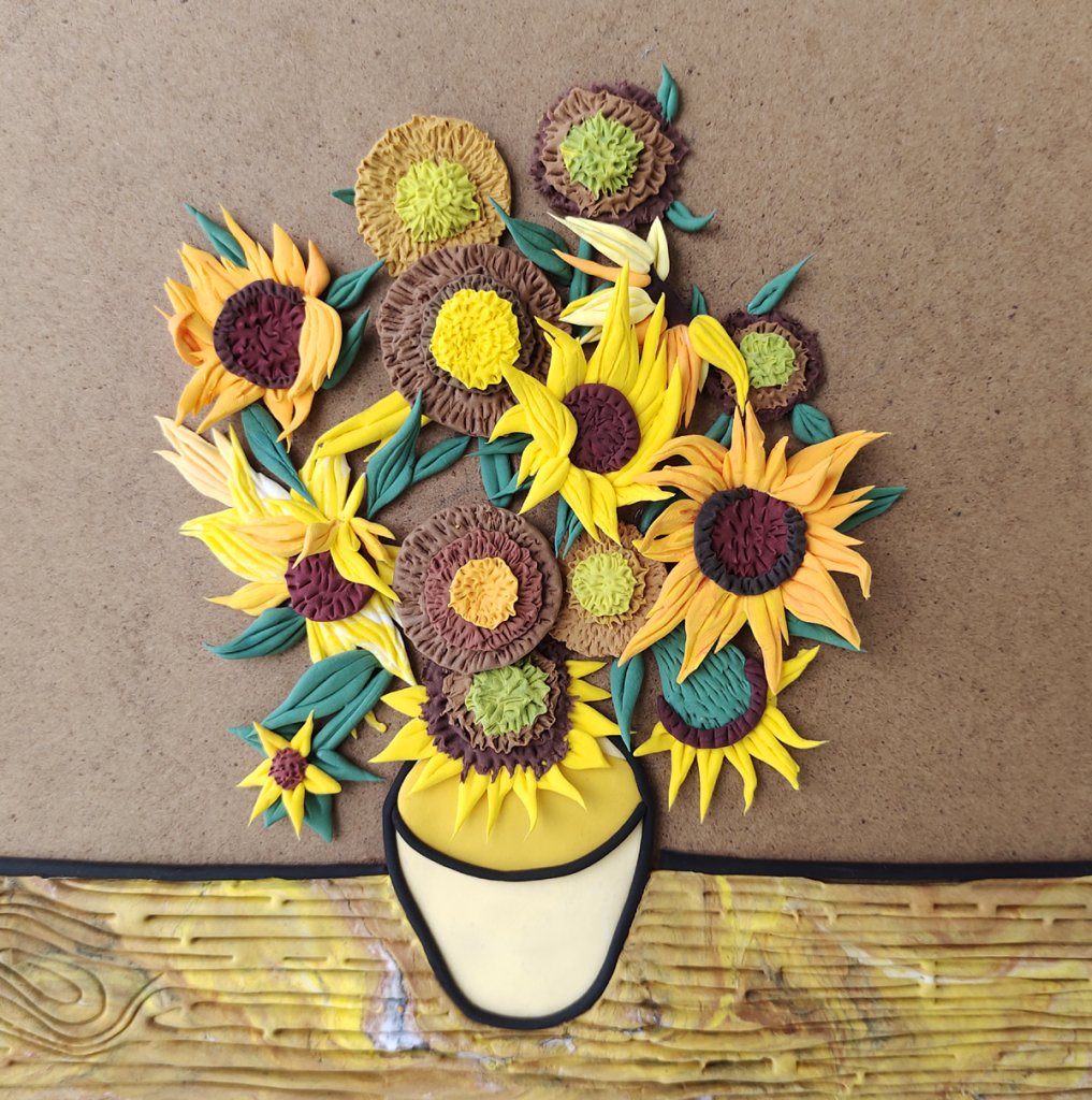 Friday Wood Frame Craft (Sunflower) Global Art Malaysia