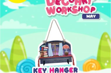 Deco Art Workshop (Key Hanger Painting)