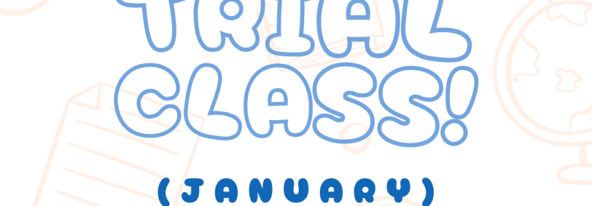 Thursday Trial Class (JANUARY)