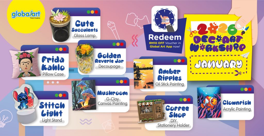 App Highlight - 2026 DecoArt Workshop (January)