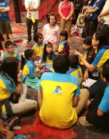 Briefing before Art Competition