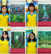 Students Artwork For Globalart & Gloria Jean's Coffees Charity Campaign 2019
