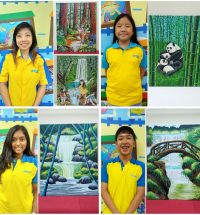 Teacher & Students Artwork For Globalart & Glorie Jean's Coffees Charity Campaign 2019