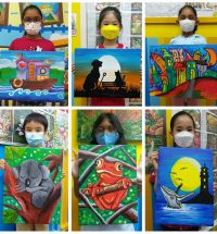 2021 Year End School Holiday Workshop ~ Acrylic Painting