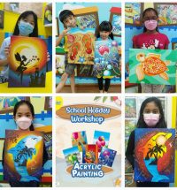 2023 School Holiday Workshop ~ Acrylic Painting