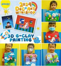 2024 Deco Art Workshop ~ 3D G-Clay Painting