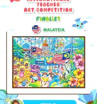One of the finalists in the 2024 International Teacher Art Competition - Teacher Connie