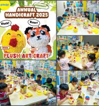 First craft of 2025 ~ Plush Art Craft