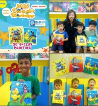 2025 School Holiday Deco Art Workshop ~ 3D G-Clay Painting