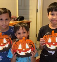 Annual Craft - Halloween Pumpkin Lamp