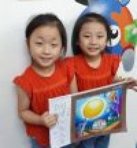 Feeling happy to share beautiful artwork with sister.