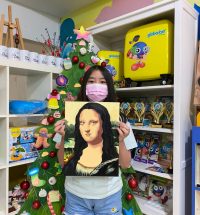 Annual Craft Canvas - Mona Lisa